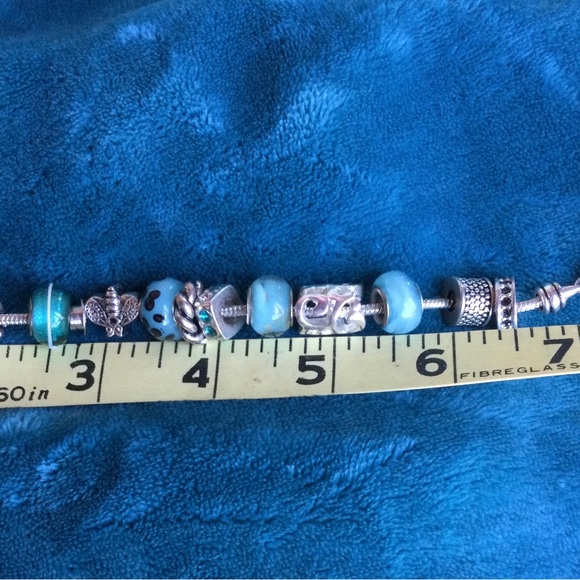 Turquoise CHARMED  bracelet - Picture 3 of 4